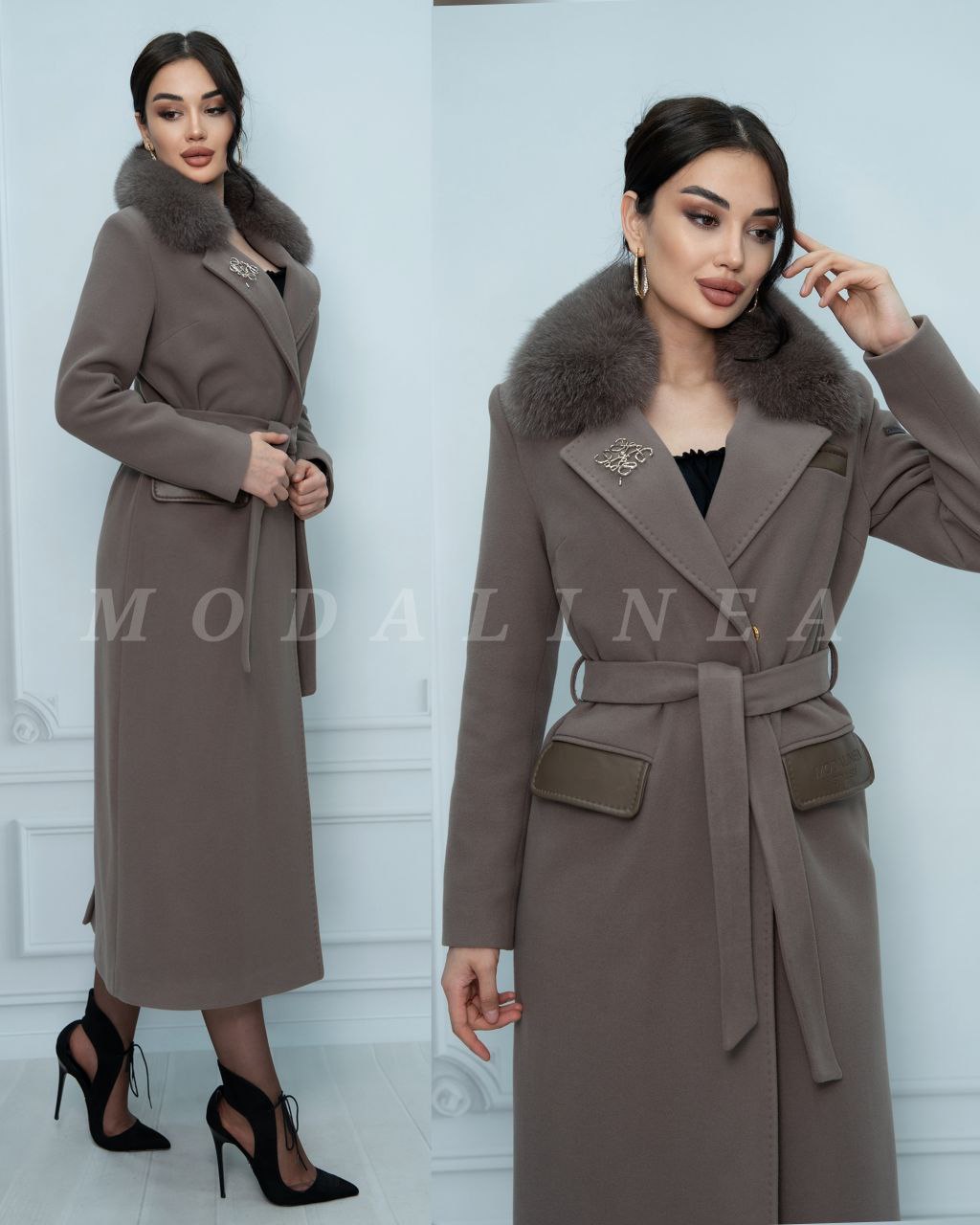  معطف من الكشمير الاصلي الفاخر - thumbnail 3