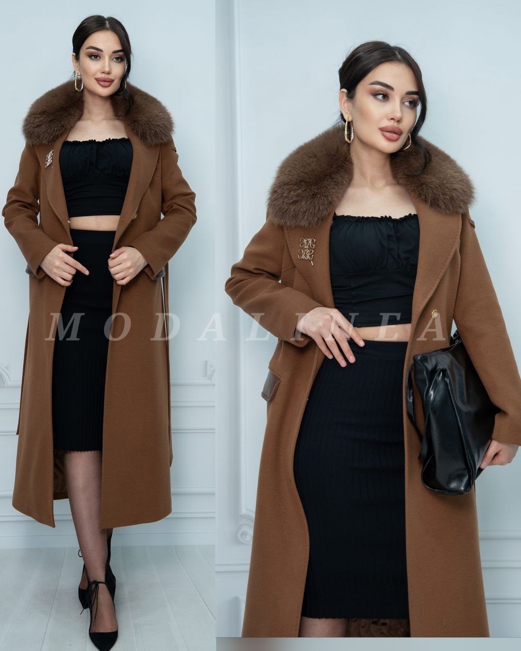  معطف من الكشمير الاصلي الفاخر - thumbnail 4