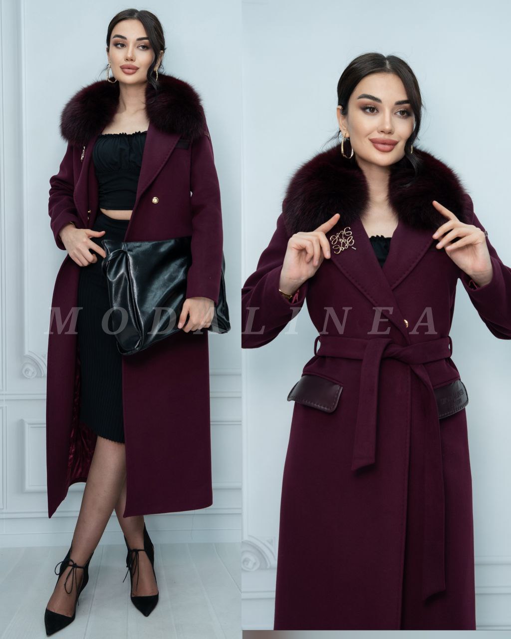  معطف من الكشمير الاصلي الفاخر - thumbnail 5